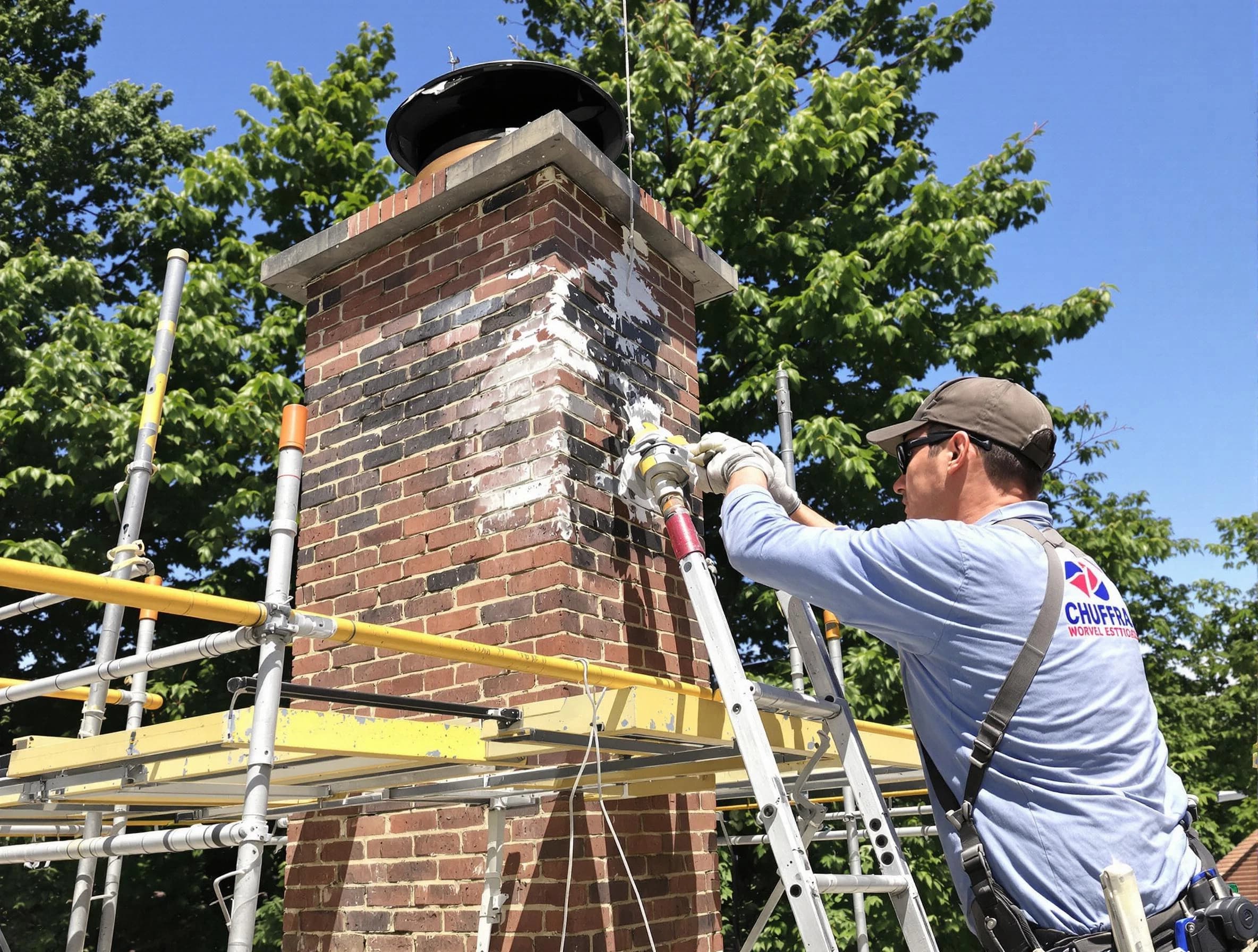 Structural chimney repair by Mahwah Chimney Sweep in Mahwah, NJ