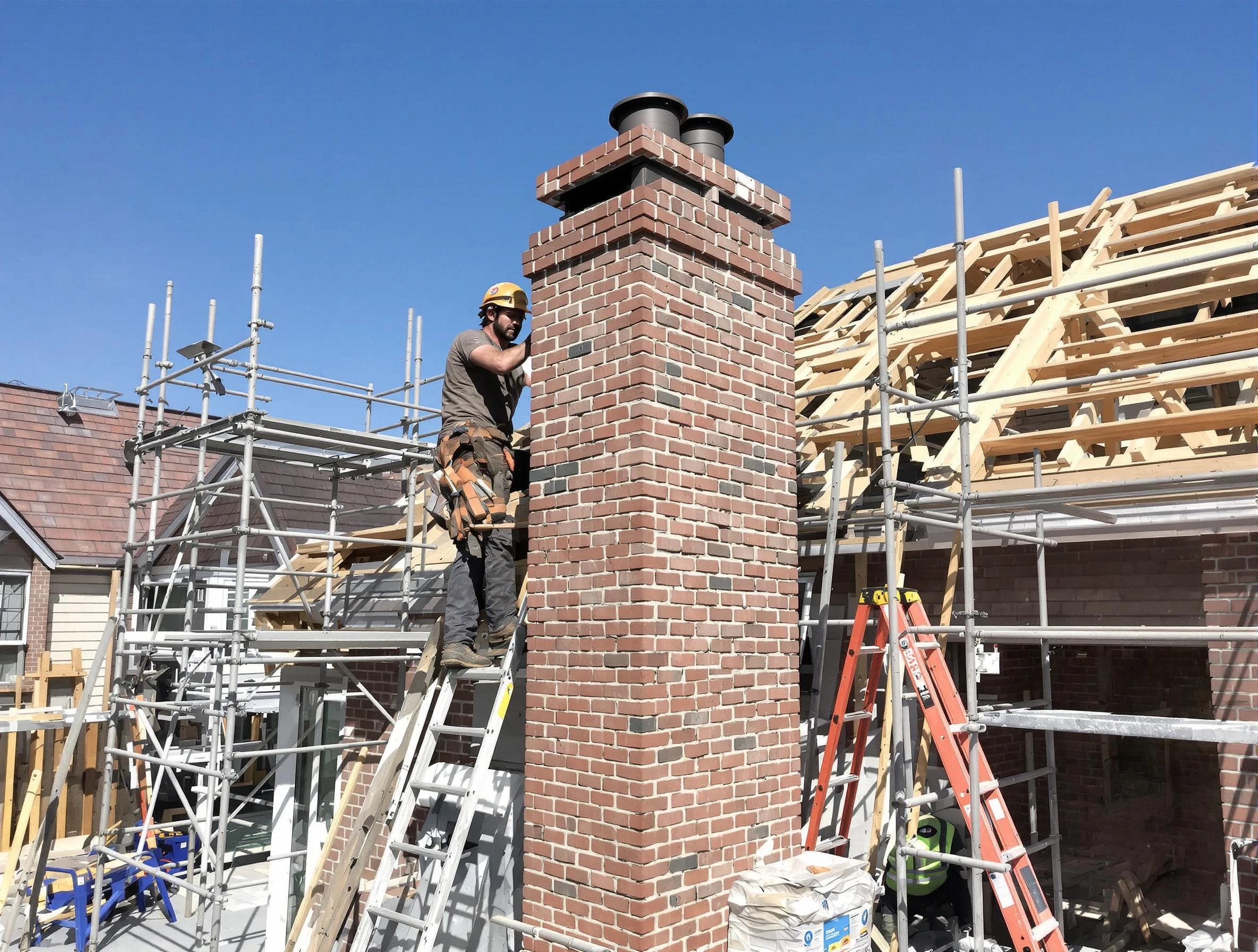 New chimney installation completed by Mahwah Chimney Sweep in Mahwah, NJ
