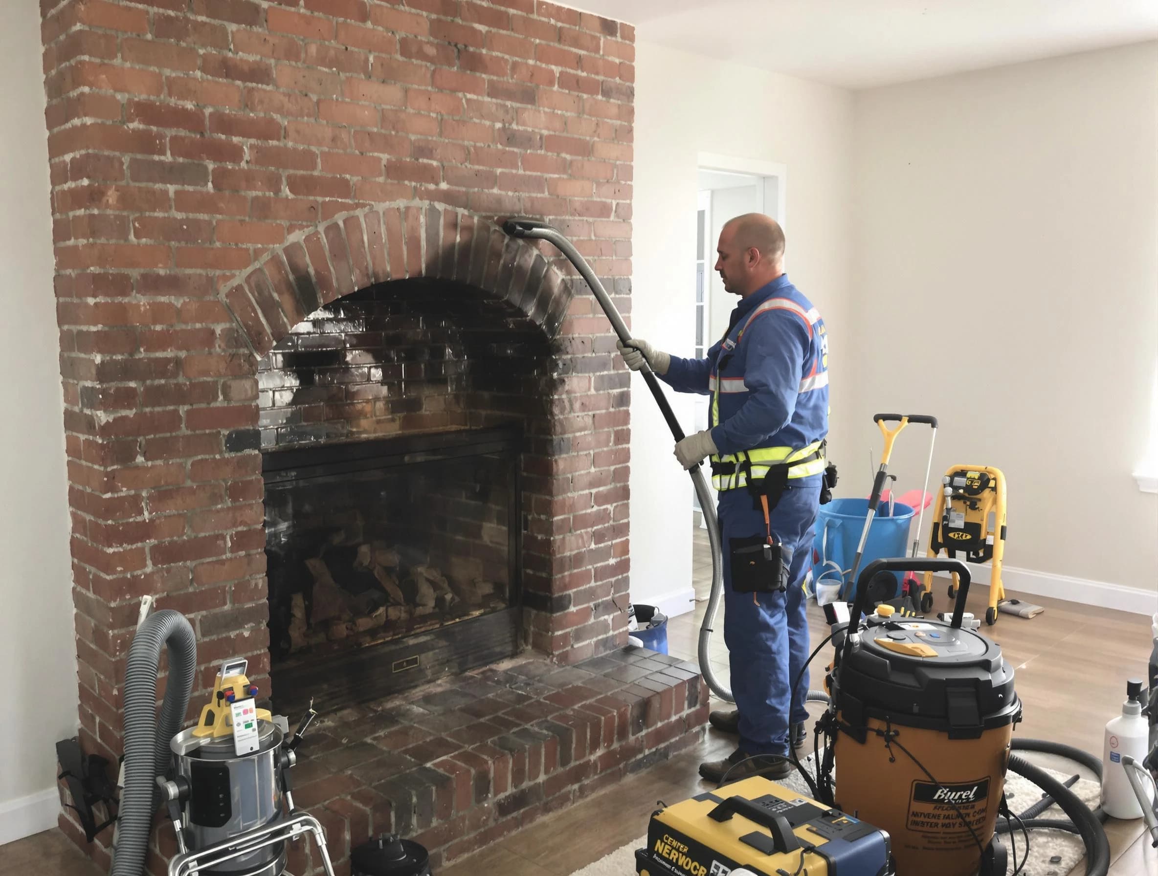 Mahwah Chimney Sweep expert performing detailed chimney sweep in Mahwah, NJ