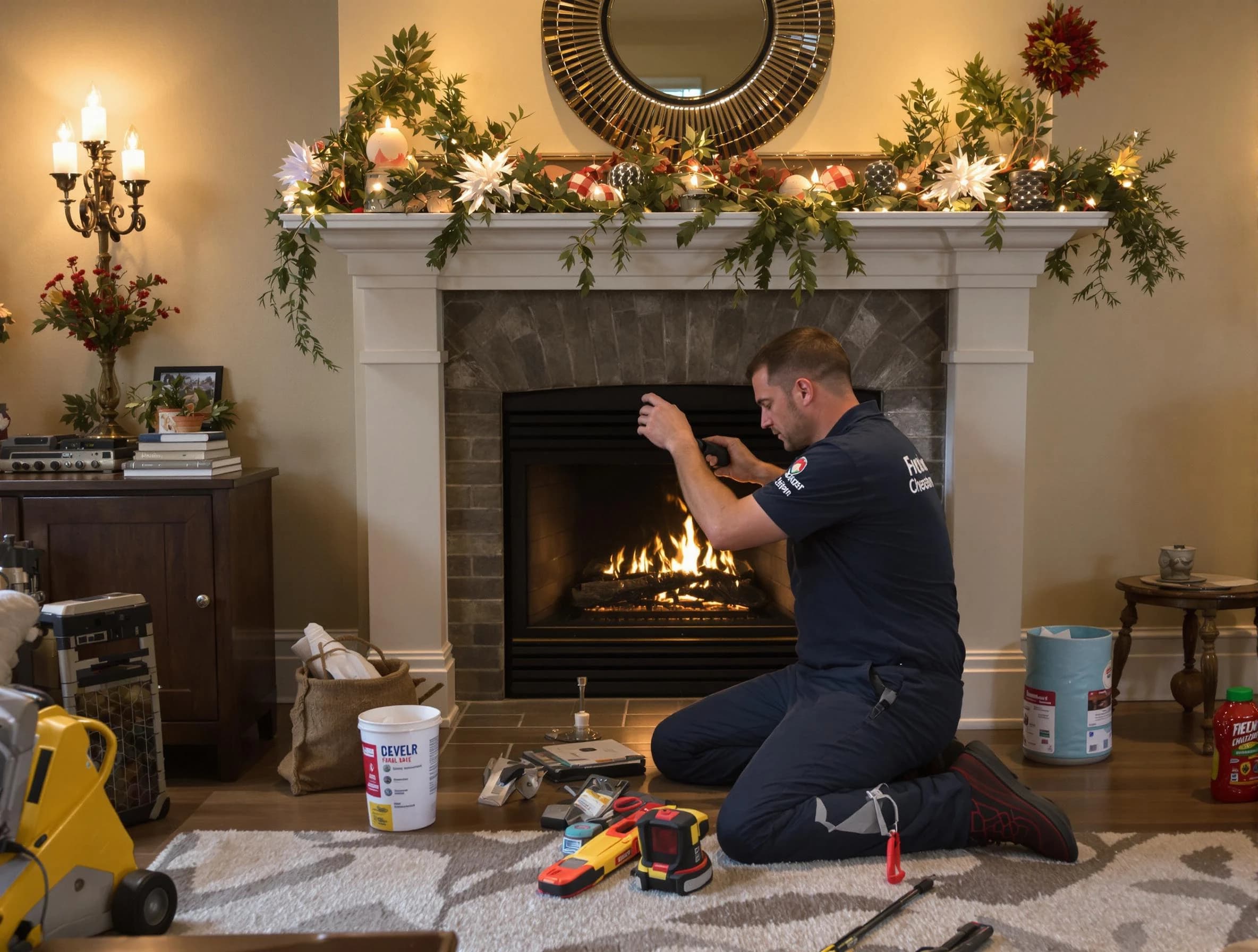 Mahwah Chimney Sweep offering fireplace maintenance services in Mahwah, NJ