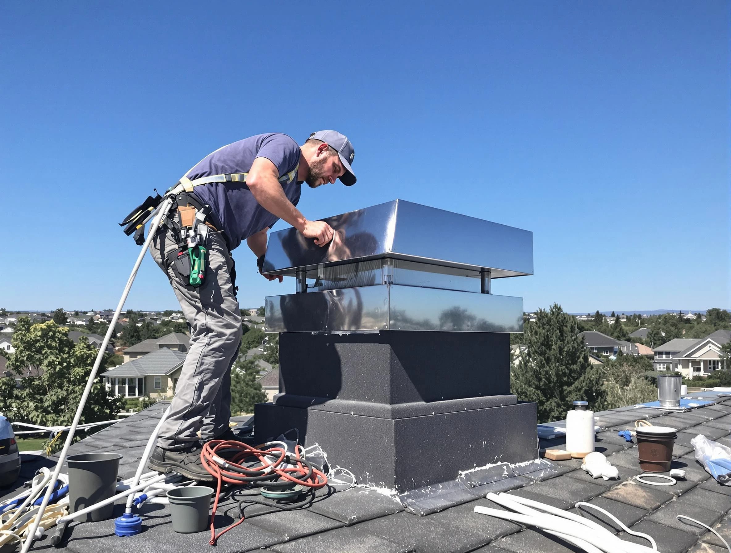 Chimney Cap Services service in Mahwah, NJ