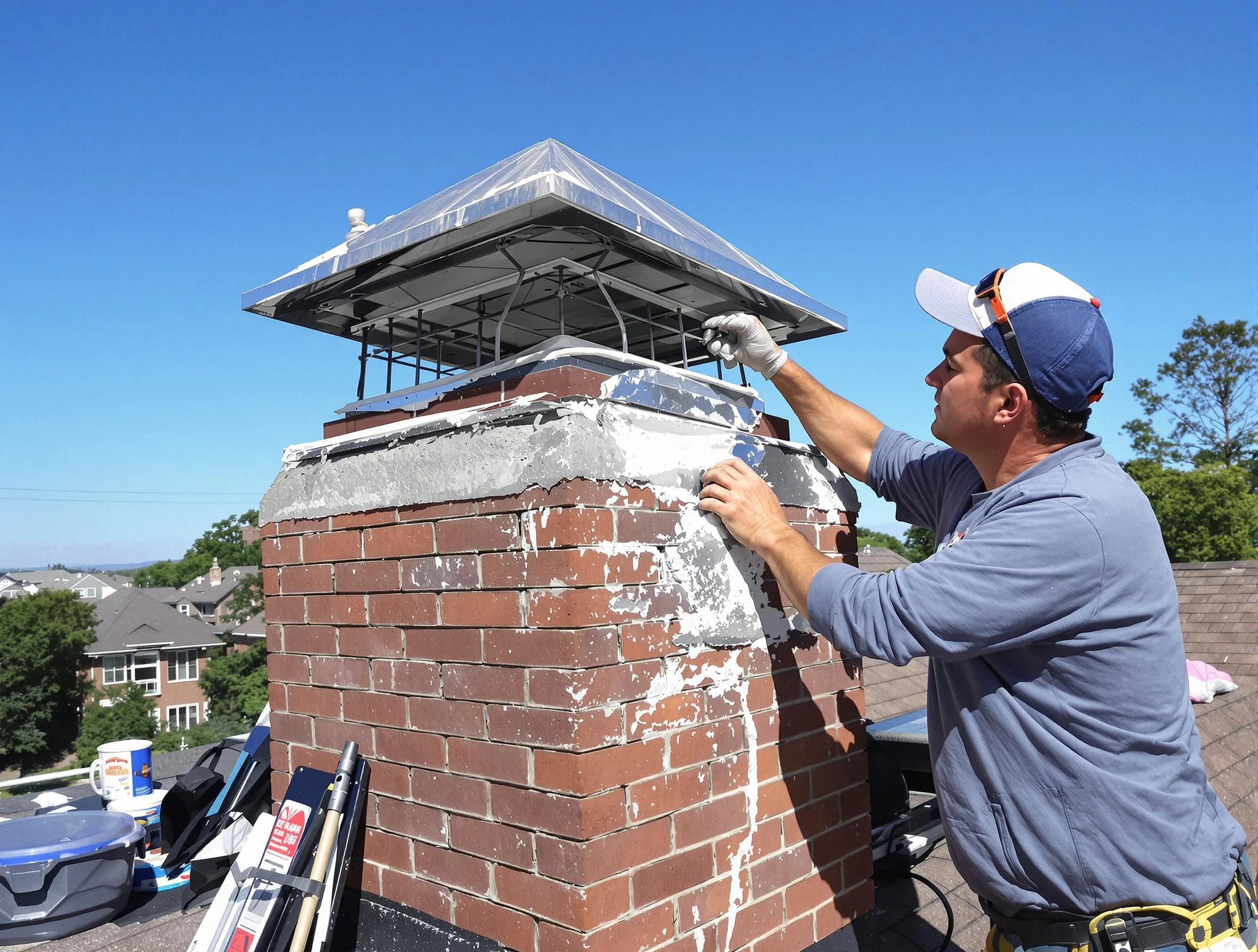 Chimney Crown Services in Spring Valley, NY