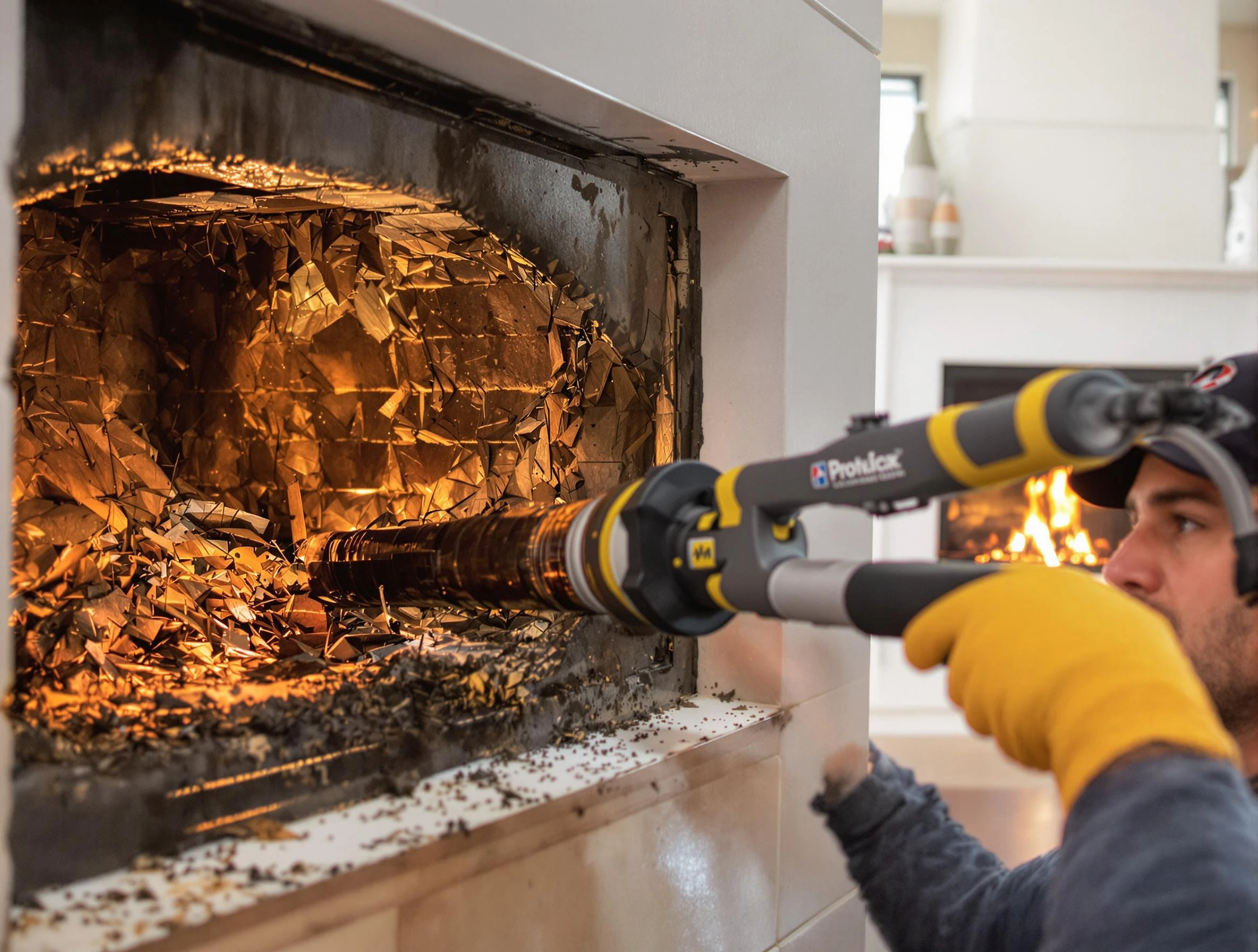 Professional chimney cleaning by Mahwah Chimney Sweep in Mahwah, NJ