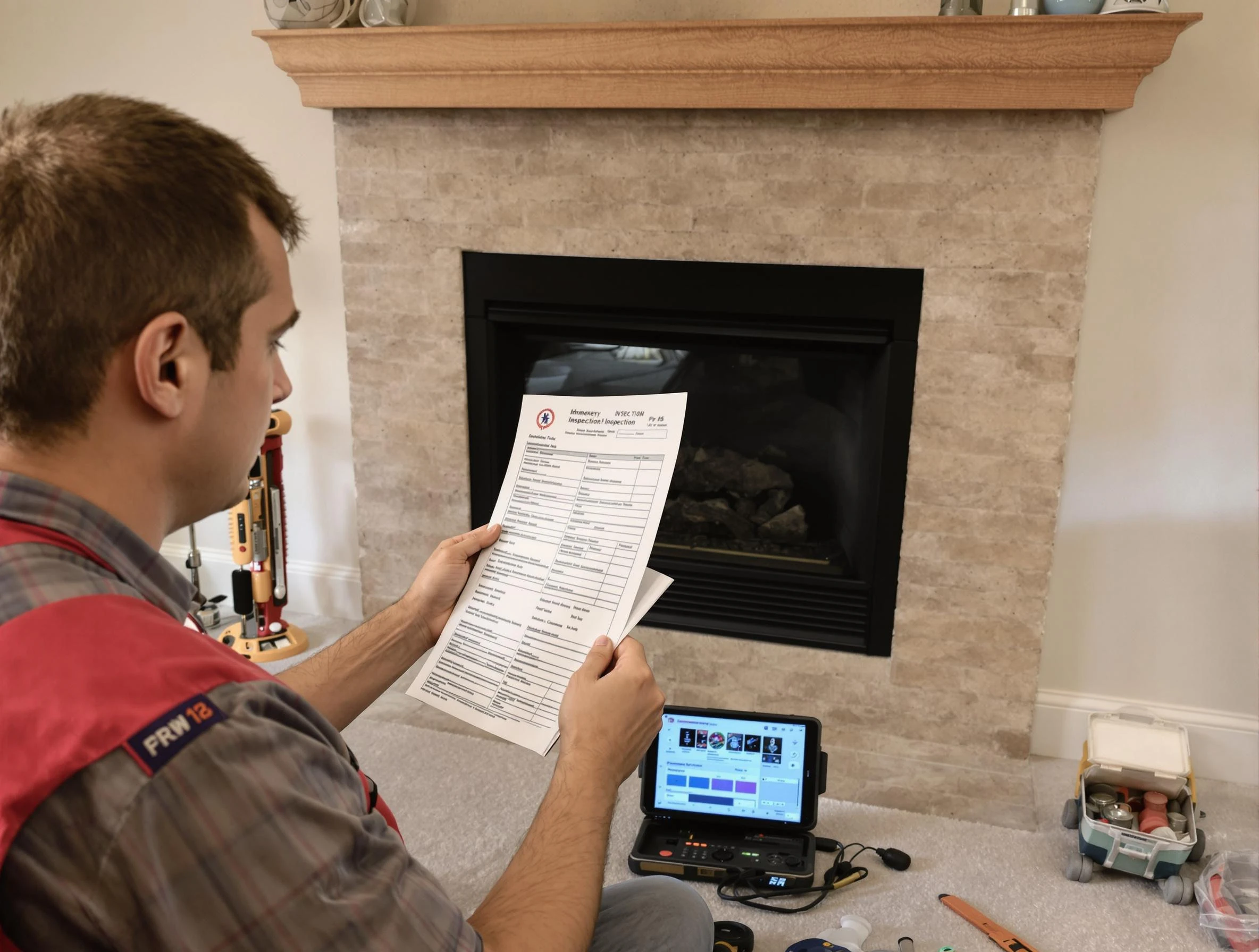 Thorough chimney inspection by Mahwah Chimney Sweep in Mahwah, NJ